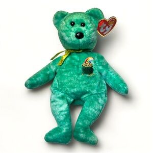 TY Beanie Baby KILLARNEY‎ the Irish Bear 8.5 inch St Patrick’s Day